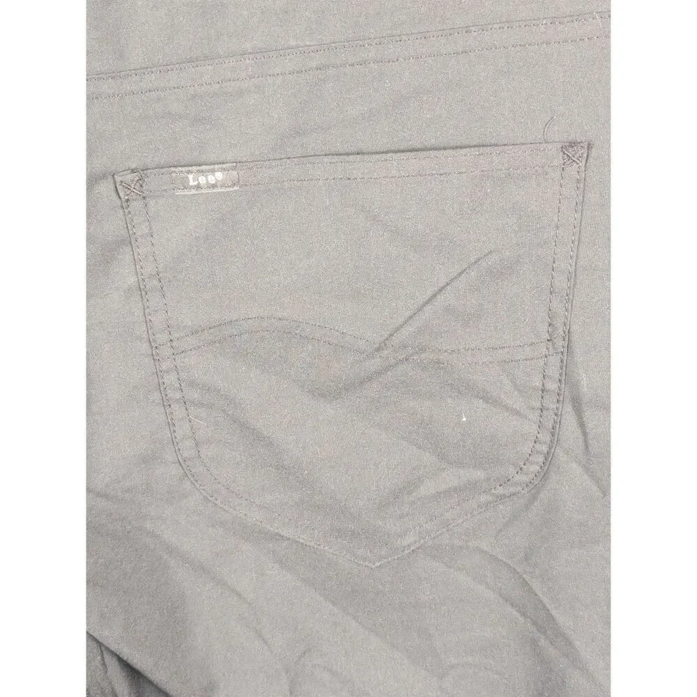 Lee Golf Series Pants Regular Fit Regular Taper Black Men's Size 44x30 NWT